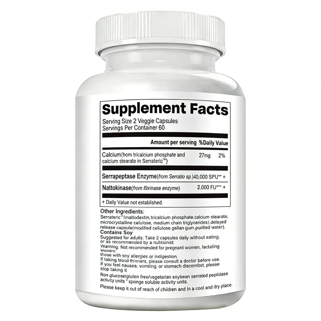 Natto Blend, All-natural, Boosts Immunity, Promotes Blood Circulation, Suitable for Adults, Vegan.