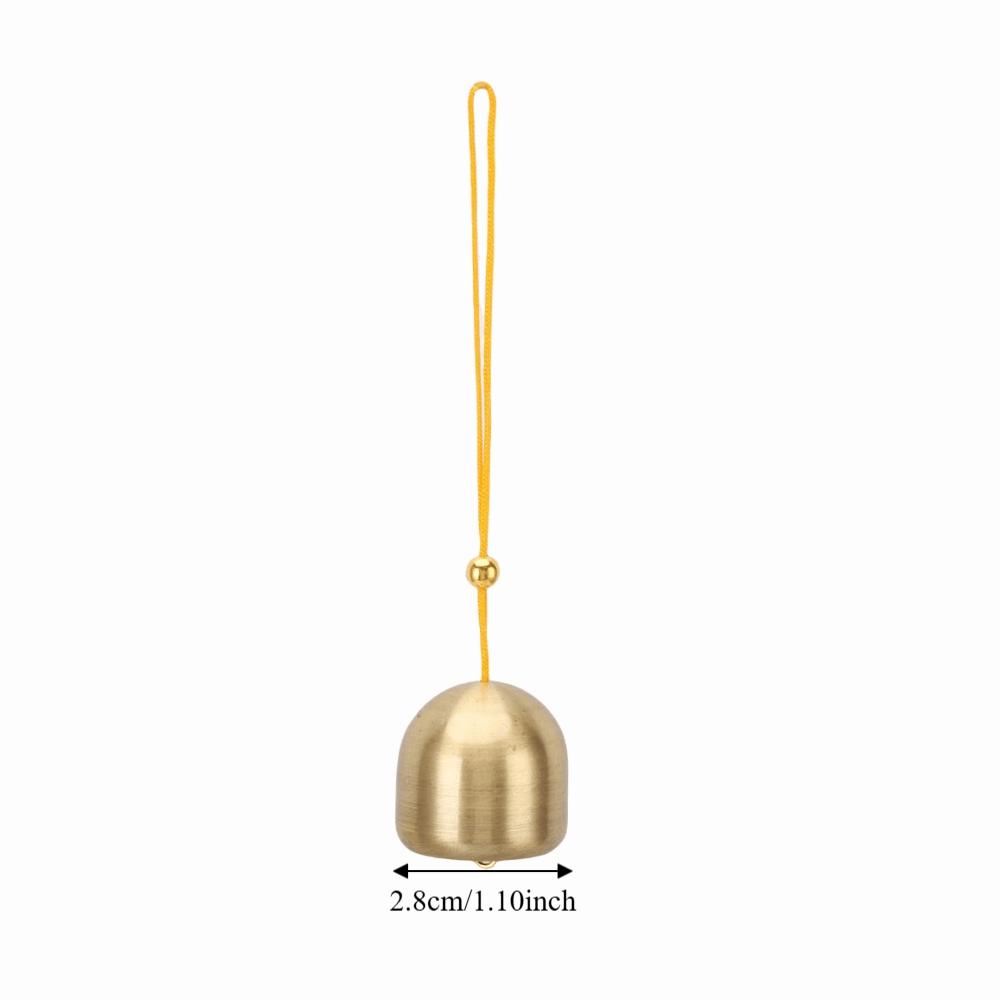 6 Pcs Round Hanging Bells Clear Crisp Sound Jingle Bells Durable Decorative Bells Home Decor