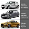 For BMW 1 Series E87 F20 F52 Window Visor Weather Guard Door Visor Vent Shades Vent Shades Ventvisor Bright Strip