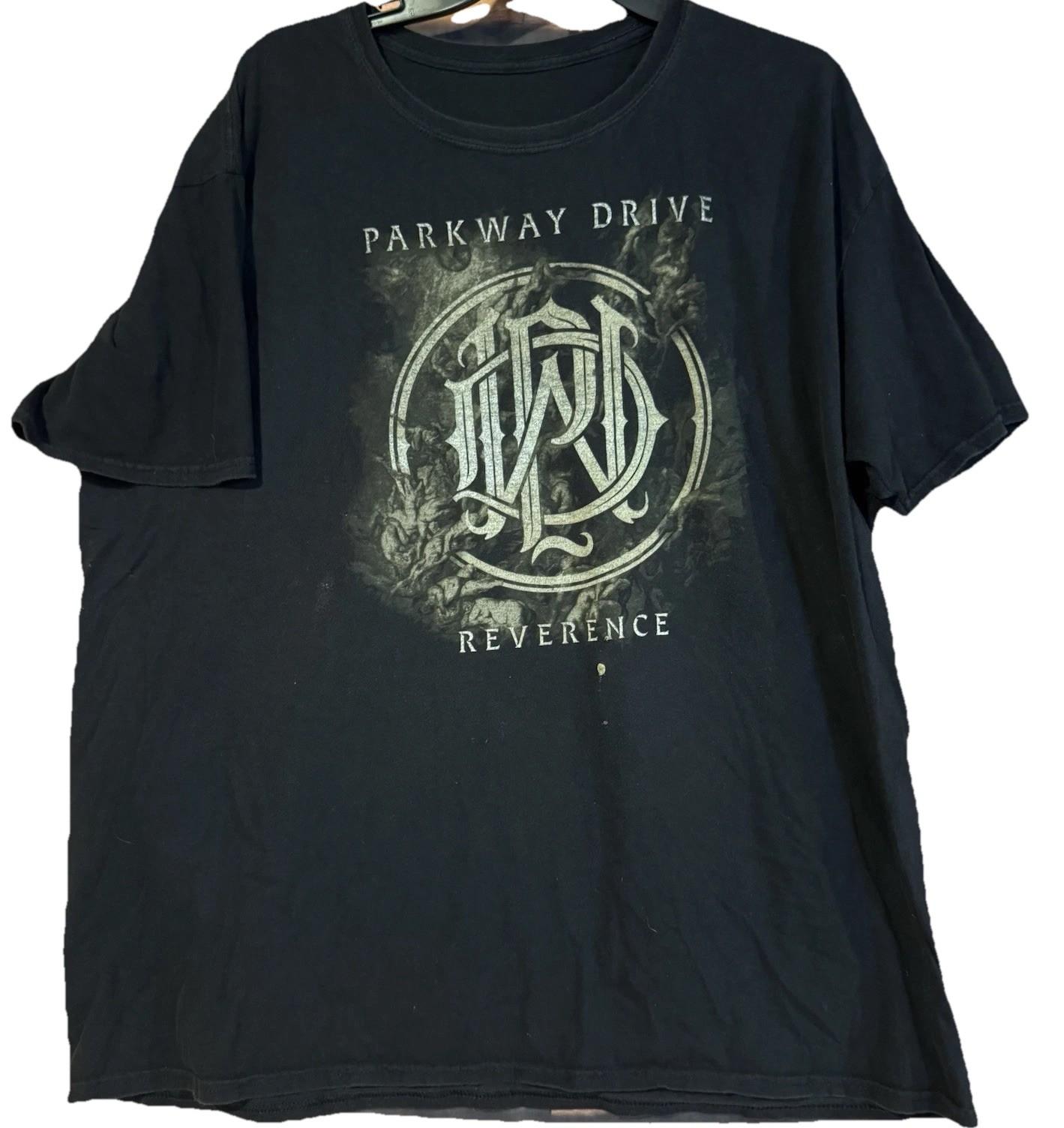 Parkway Drive Shirt Mens 2XL Reverence Collapse The World Tour 2019 Metal Tee Unisex T-Shirt S