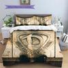 Dynamo Dresden  Pattern Bedding Quilt Set  Home Decoration  Gift (1 * Duvet Cover + 2 * Pillowcase  Without Core)