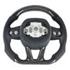 Carbon Fiber LED Display Shift Lights Steering Wheel Perforated Leather Replacement for HELLCAT