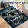 Custom Text Teenage Mutant Ninja Turtles Pattern Floor Rug Soft Indoor Carpet Mat Living Room Bedroom