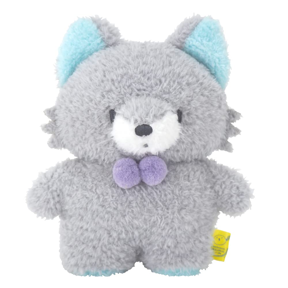 

Sunlemon Пушистый Ваттон Волк Серый S 13 x 15 x 11 см Мягкая игрушка P-8122