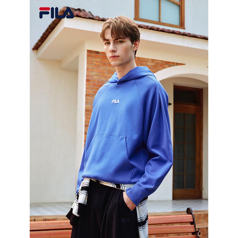 FILA Unisex 2025 Winter Hooded Knit Sweatshirt M