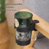 Clip On Desk Cup Holder No Drill Anti-Spill Space Saving Design for Coffee Mugs Water Bottles Home Office Gaming Desks