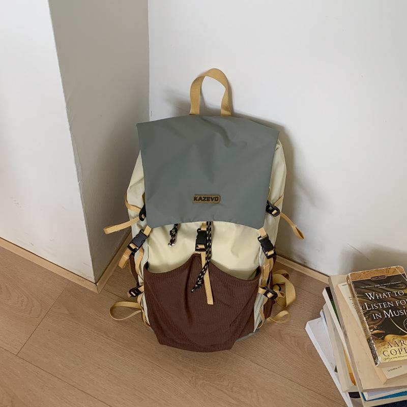 Schoolbag Dopamine Backpack Women's Travel Lightweight Large Capacity Outdoor Multifunctional Mountain Climbing Hiking Riding Men's Mountaineering