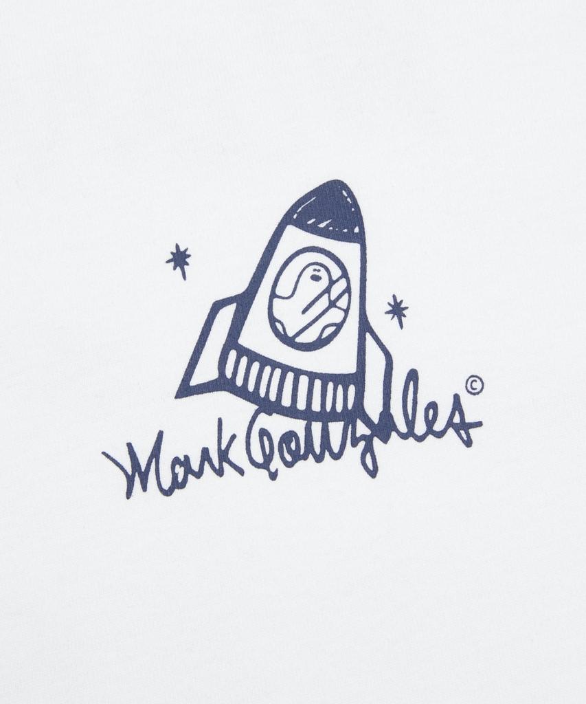 Mark Gonzales Space Doodle Graphic T-Shirt - White