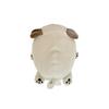LIV HEART Marshmallow Animal Mascot Hana the Pug 11cm Fluffy and (approx. Long), Squishy, 48657-32