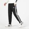 New Adidas ESSENTIALS Knitted Sweatpants Men's Black IC0044