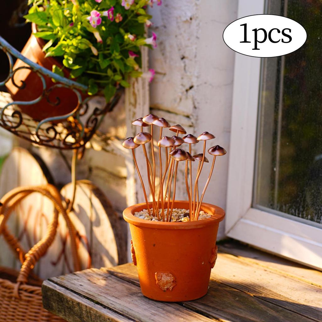 Mushroom Garden Statue Stake Ground Decoration Decorative Craft Sculpture