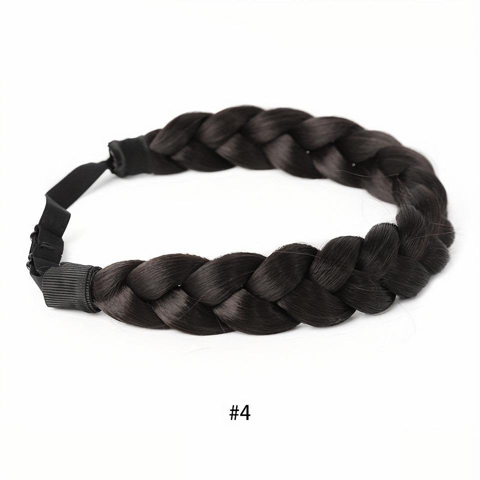 Women's Handmade Wig Headband With Simulated Hair Headband