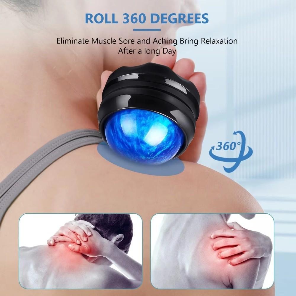 360 Degree Spin Design Manual Massage Roller Mini Self Massage Tool Back Shoulders Foot Massage