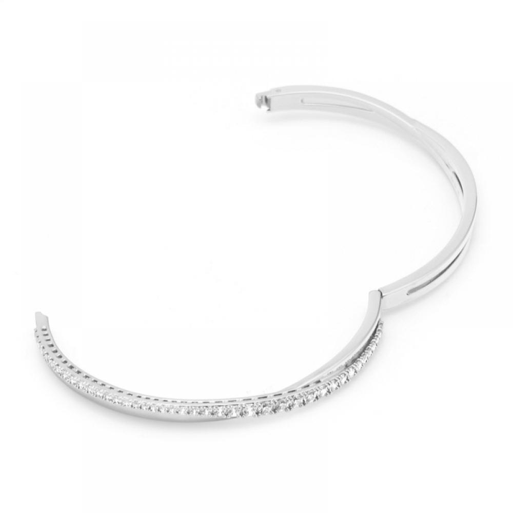Swarovski 5565210 Hyperbola Bangle Medium Bracelet