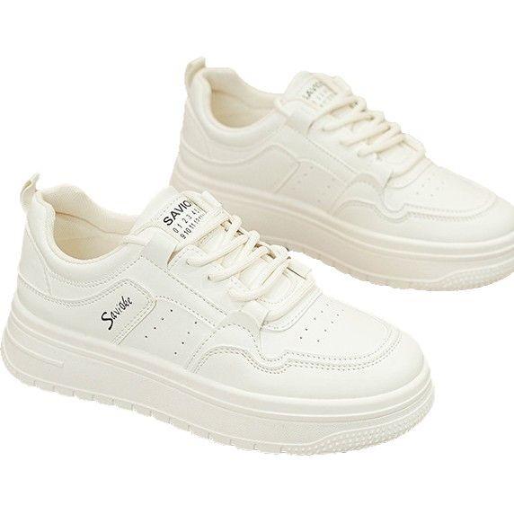 Thick-soled Color Matching Little White Shoes Women's Spring and Autumn Versatile Sports and Leisure Little White Shoes