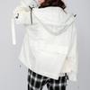 New Balance Jackets Women's Ivory Hooded Moderate Other AWJ13351-IV