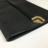 Hergestellt in Westdeutschland Vintage COMTESSE Zweite Clutch Schwarz(GEBRAUCHT)