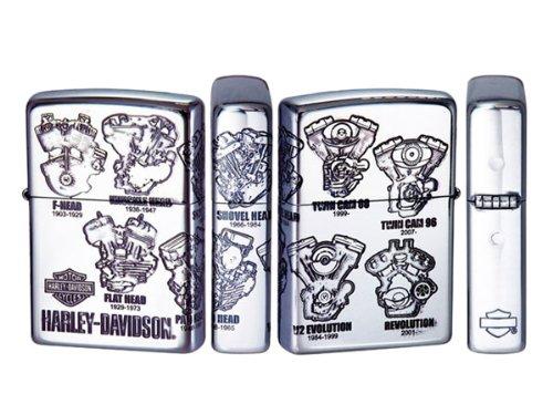 ZIPPO Lighter 200 Japan Limited Silver Harley-Davidson HDP-46