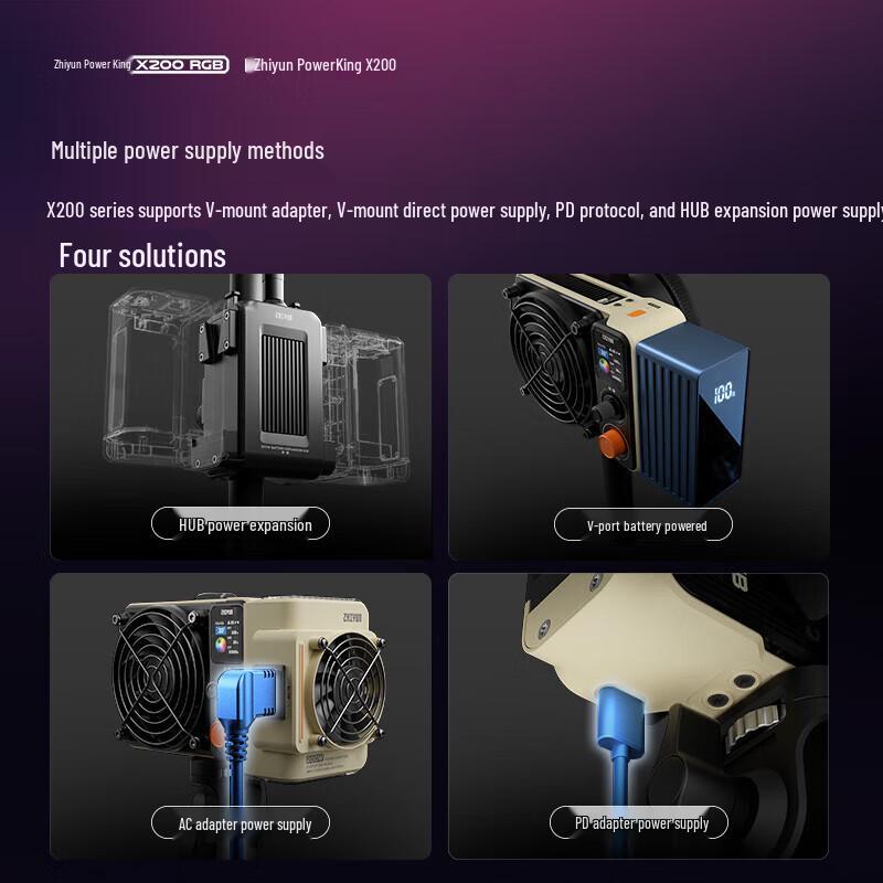 Zhiyun X200 Series Portable Video Light