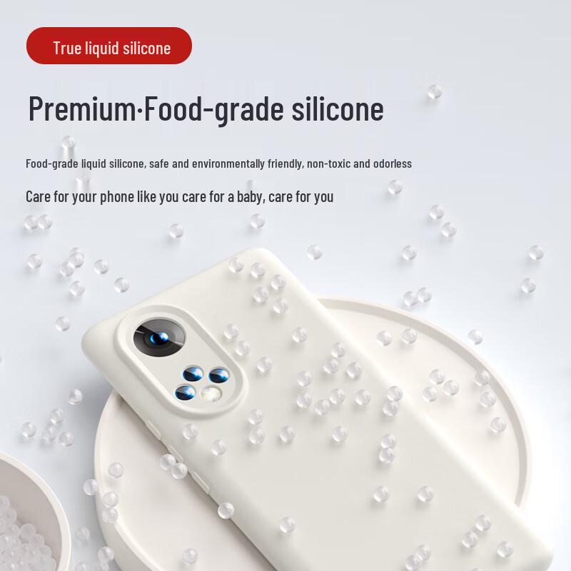 Shangsu Liquid Silicone Phone Case for Honor 50/50 Pro & Huawei Nova 9/9 Pro