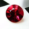 Natural Bloody Red Ruby Round Diamond Cut 9.00 Ct CERTIFIED Loose Gemstone A-12784268