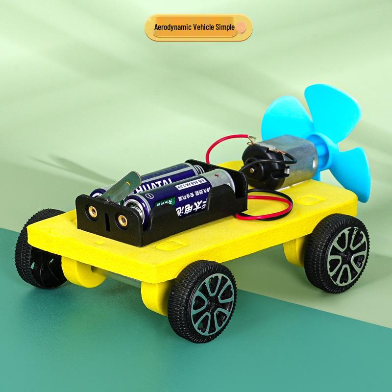 DIY Aerodynamic Car Kit for Kids: Simple STEAM Education Project