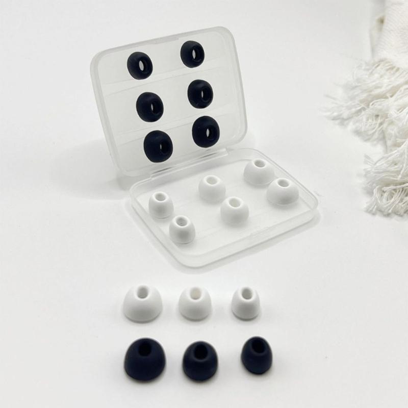 12Piece Silicone Earbud Tip Set With Storage Case for /pro2 Enhanceds Comfort And Secure