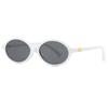 Trendy Retro Small Oval Women Sunglasses Fashion Round Steampunk Women's Sunglasses Shades Fashion Ladies Shades Oculos UV400