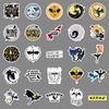 50 Fourth Wing Fantasy Novel Cartoon Waterproof Stickers for DIY Suitcase & Phone Case