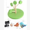 Wooden Bird Stacking Balance Tree Toy Puzzles For Kids Educational Family Play