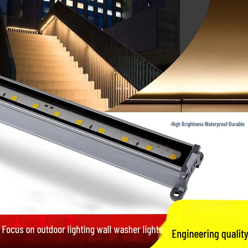 Outdoor Linear RGB LED In-ground Light