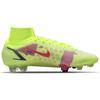 Nike Mercurial Superfly 8 FG Firm Ground Fabric Cushioning Slip Resistant Abrasion Resistant Soccer Shoes Unisex CV0958-760