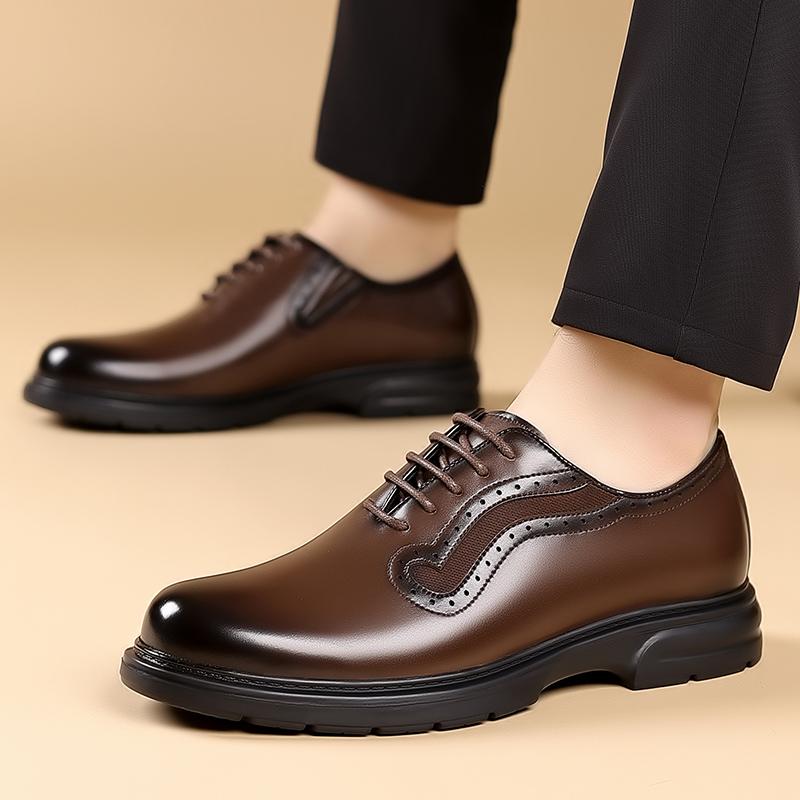 New Handmade Leather Casual Men Shoes Design Sneakers Man Breathable Leather Shoes Men Outdoor Sneakers