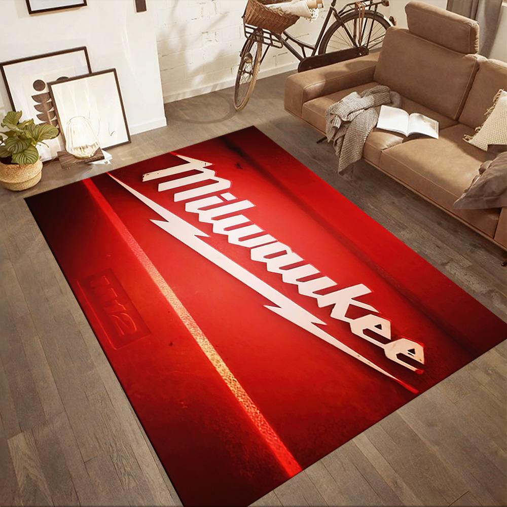 Love Milwaukee Tools Square Rugs Are a Great Choice for Living Rooms, Bedrooms, Home Décor, and As Gifts.