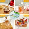 25 Grids Ball Ice Cube Mold Silicone with Cover Ice Storage Box Easy To Demould DIY Ice Ball Maker Grape Ball Handmade Soap Mold