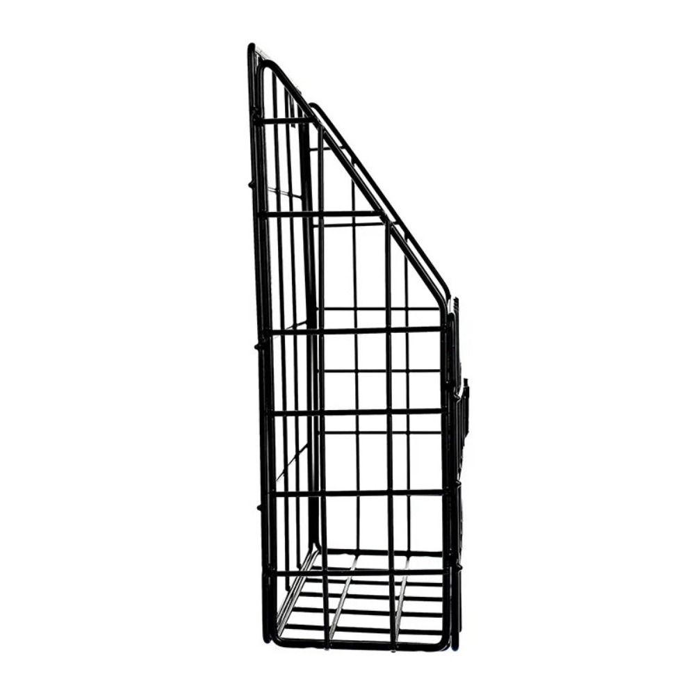 Metal Mesh Magazine File Holder Easy To Install Foyer Storage Shelf Hanging Document Rack Office