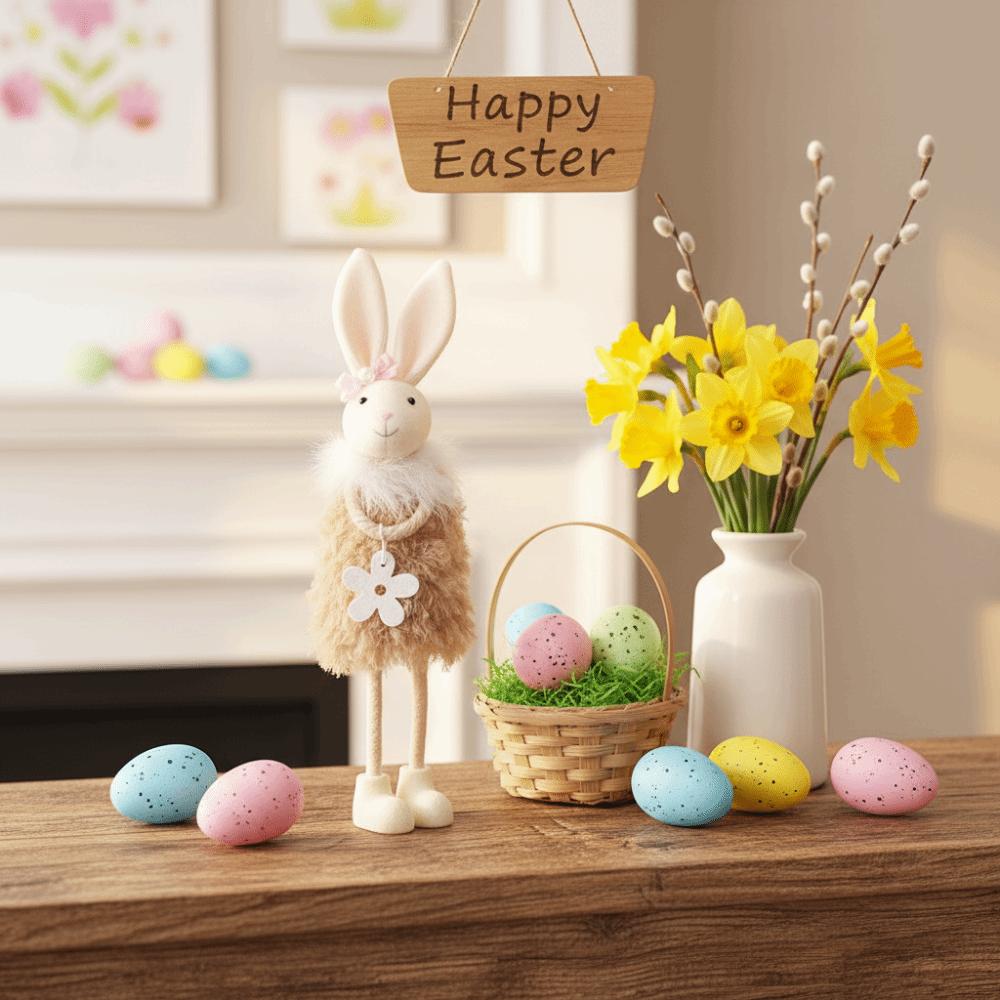 Hanging Design Rabbit Doll Festive Style Easter Bunny Easter Decoration Spring Holiday