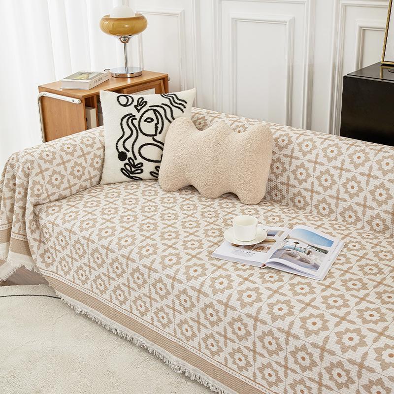 

чехлы для диванов для гостиной полотенце для дивана одеяло для дивана чехол для дивана все включено универсальное походное одеяло дизайн с кисточками 180x230cm