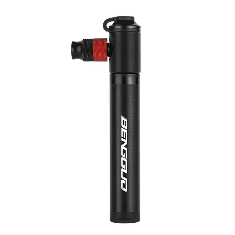 110PSI Mini Bike Pump Aluminum Alloy Bike Tire Pump Fits Presta and Schrader Bicycle Hand Pump MTB Road Bicycle CO2 Air Pump