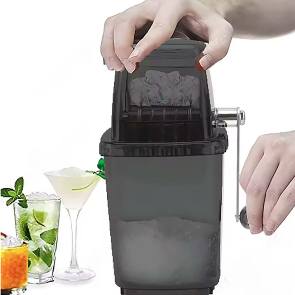 Plastic Ice Shaver Mini Breaking Ice Machine Kitchen Gadget Manual Ice Crusher  Cold Drink