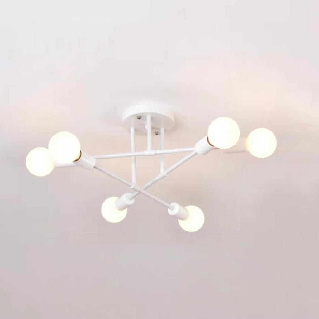 Nordic Minimalist Pendant Light Ceiling Lamp LED Chandelier Suitable for Bedrooms Living Rooms Black Gold Lighting Decoration