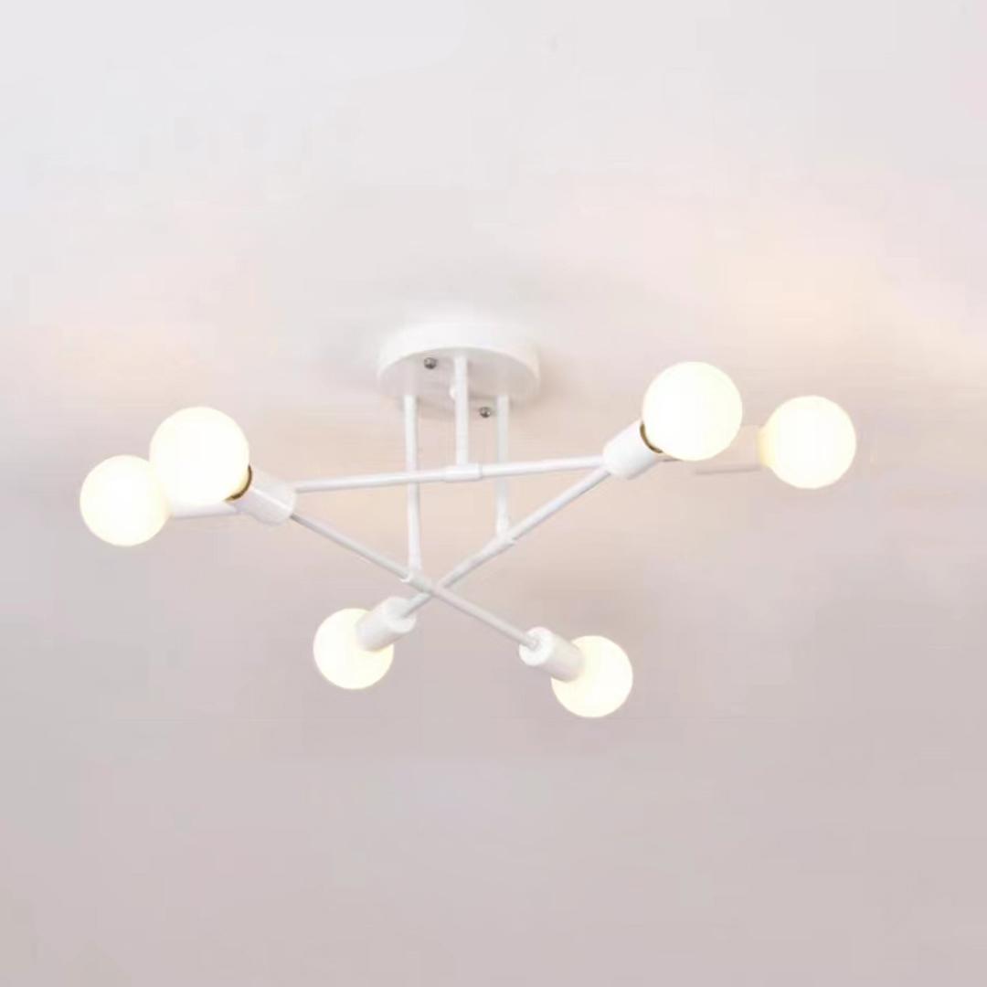 

Скандинавський мінімалістичний підвісний світильник, стельовий світильник, світлодіодна люстра, підходить для спальні, вітальні, чорного золота, освітлення. No bulbs