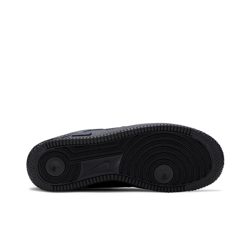 Nike Air Force 1 React 'Triple Black' (Unisex) Black / Anthracite Skate Shoes CT1020 002