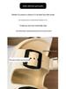 Women's 2025 Summer EVA Slip-on Slippers - Buckle Solid Color Beach Shoes