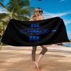 Chelsea Football Club Crest Beach Towel Microfiber Beach Towel, Lightweight and Quick-Dry, for Summer Travel, Swimming Pool Fan Birthday Gift