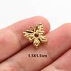 6pcs Fashion Animal Pendant Sea Turtle Tail Horse Stainless Steel Lobster Bird Charms for Jewelry Making Bulk Handmade Keychain