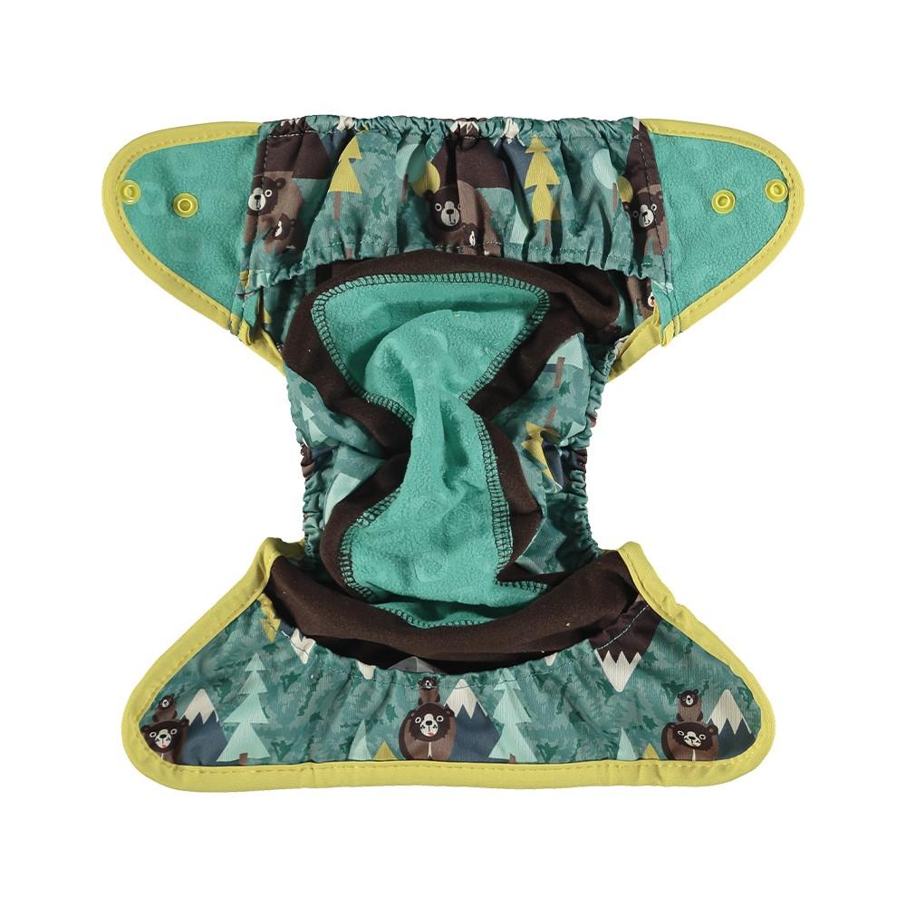 Pop-In Pieluszka Wielorazowa Napy Bear 3,5-16 Kg, Close Parent Ai2