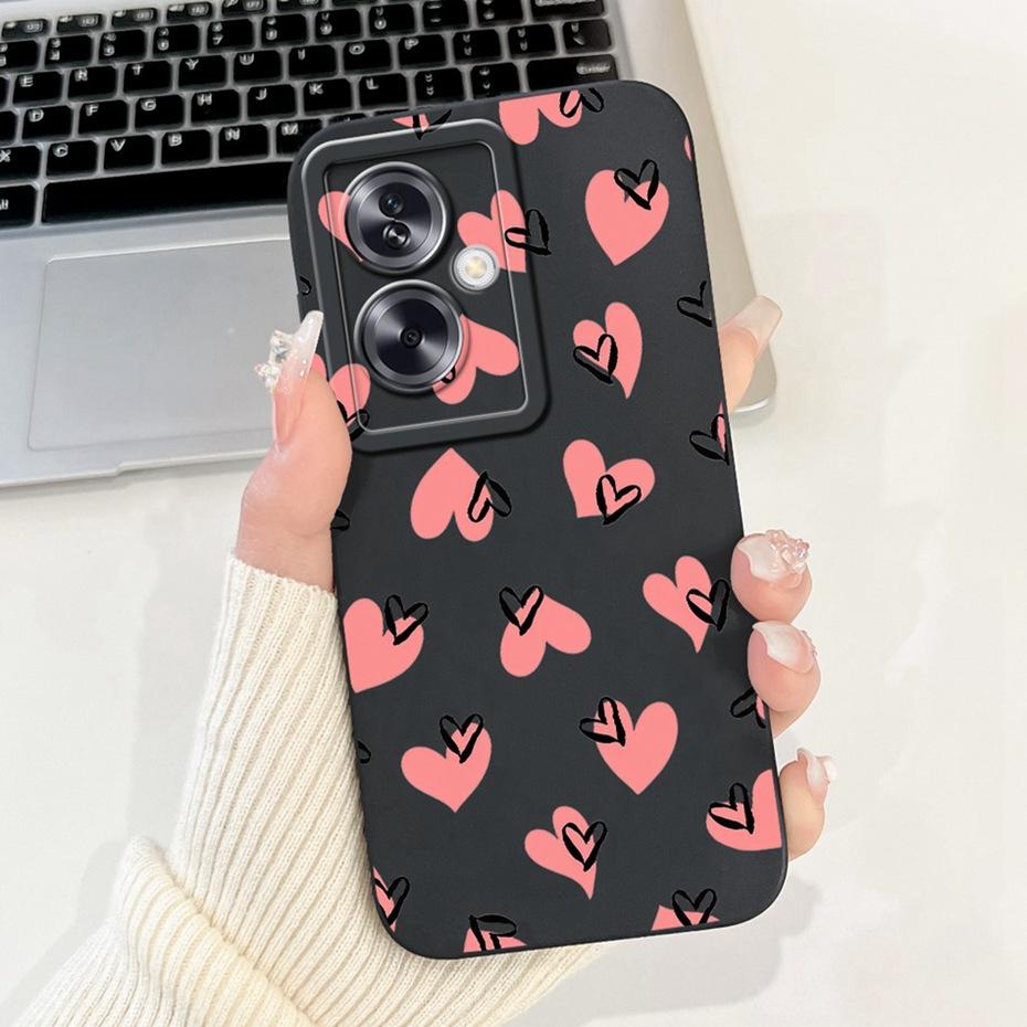 Cute Cartoon Phone Case For OPPO A79 CPH2553 CPH2557 Soft Silicone Shockproof Cases For Oppo A79 5G Covers Bumpers