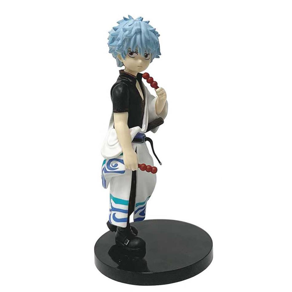 13cm Anime GINTAMA Katsura Kotarou Sakata Gintoki S.H.Transformed Assembly PVC Figure Toy Action Figures Set Figure Plaything kid Gift