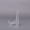 Clear Plastic Hanging Plate and Tray Stand